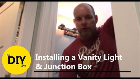 vanity light acts as junction box|vanity light box replacement.